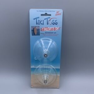 Original Hook & Ring Game Tiki Toss RV Cups Accessory Kit Deluxe Backboard NIP